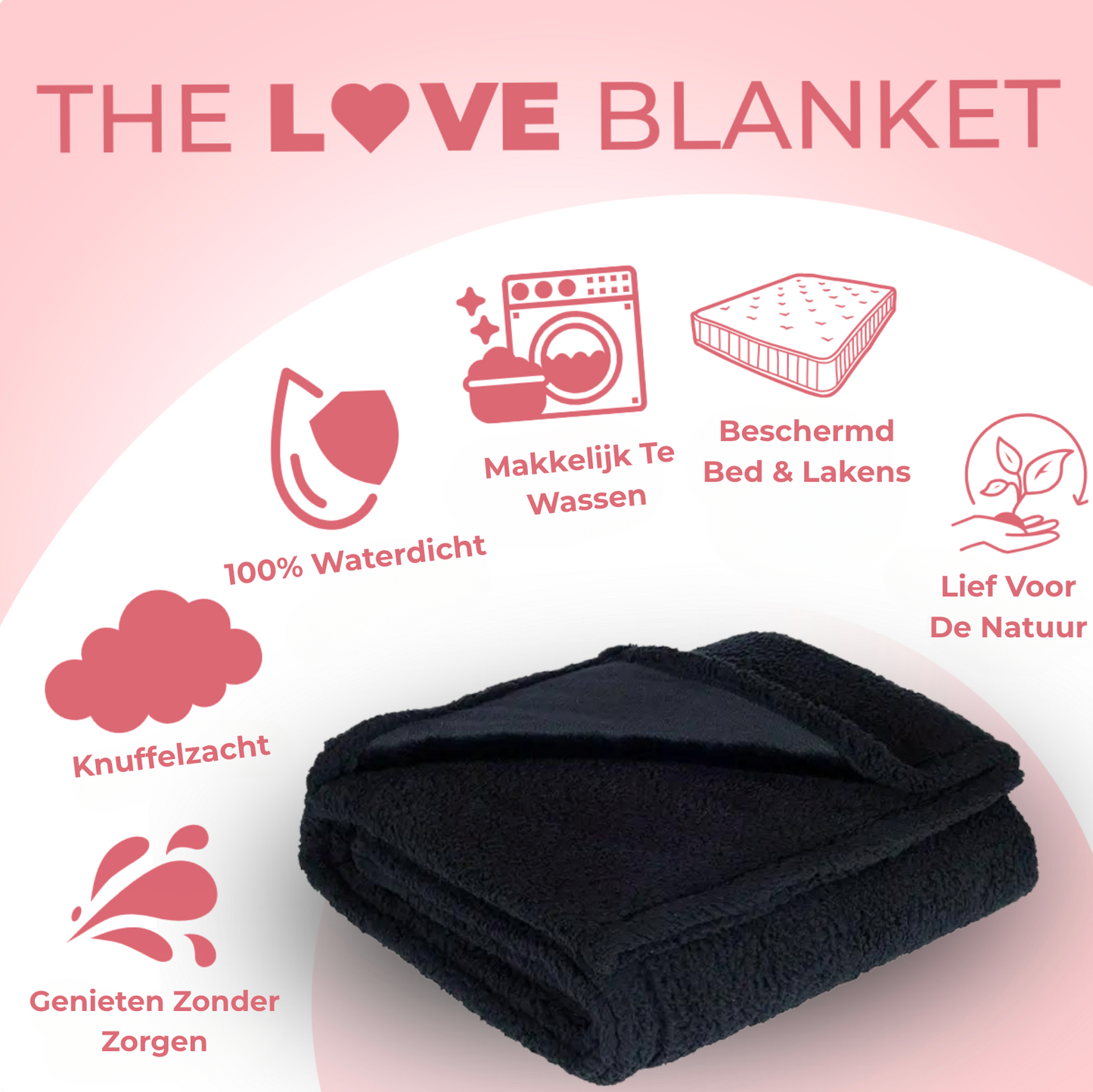 The Love Blanket | Waterdichte Deken